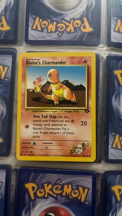 Blaine’s Charmander 1995