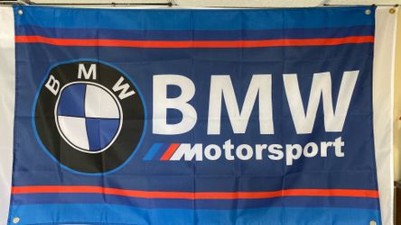 BMW Motorsport Wall Flag (3’x5’)