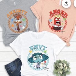 Disney Inside Out Custom T Shirts