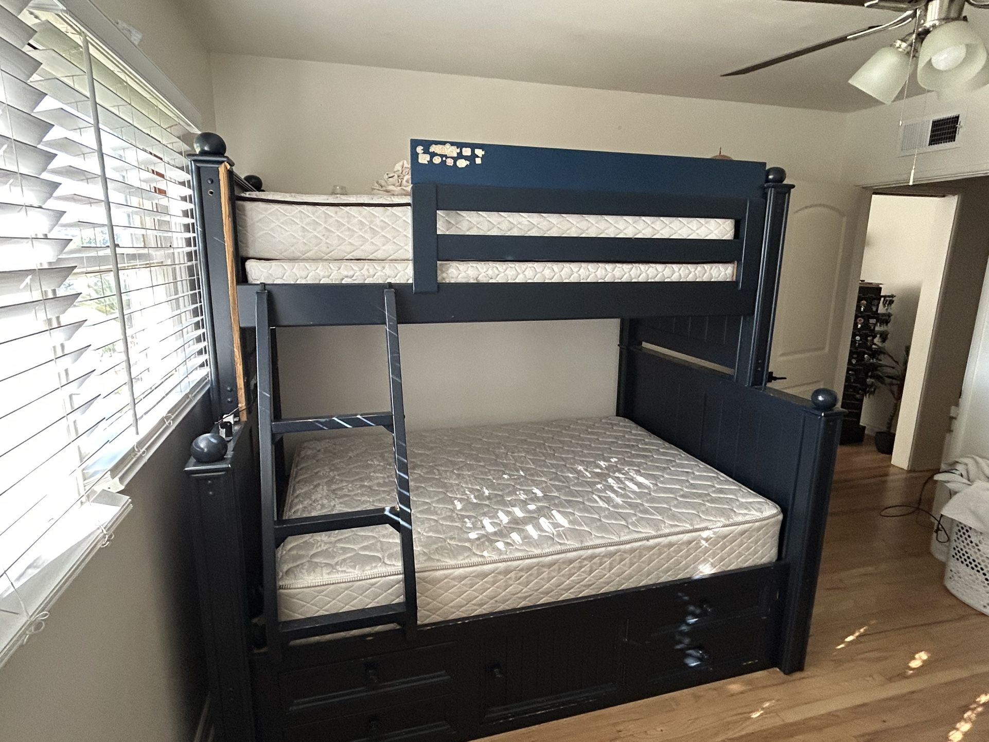 Custom Solid Wood Bunk Bed