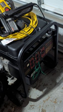 6500 watt Coleman generator
