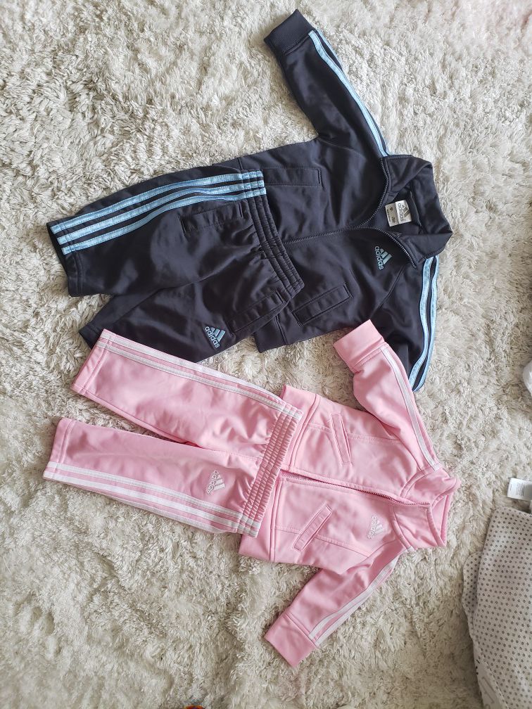 Baby Boy and Girl Adidas Suits 3-6 mos
