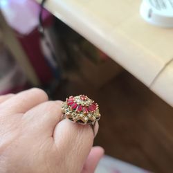 Antique Silver Ring Very Old,just Marked Down 