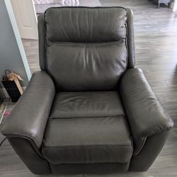 Recliner Chairs Gray Set (2)