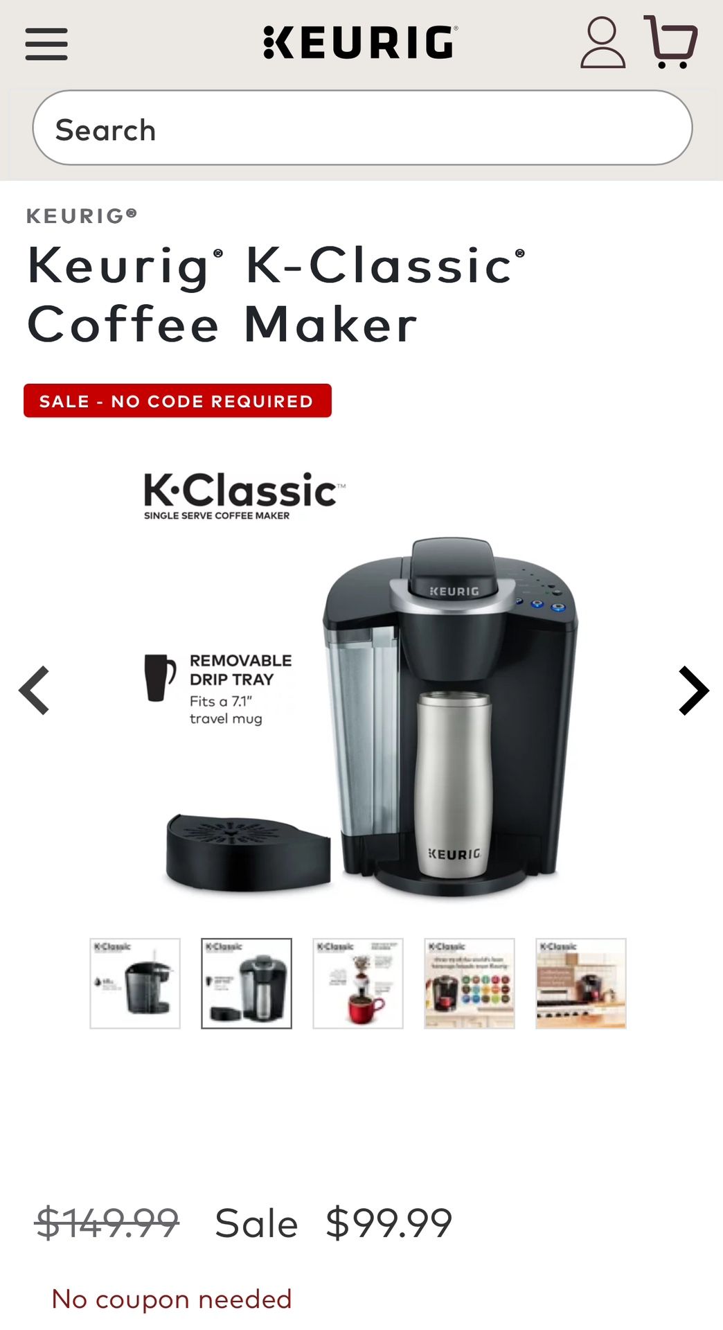 Keurig K Cup Classic