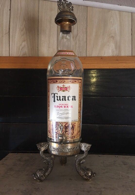 Vintage Tuaca Liquor Bottle 24 Tall For Sale In Temecula Ca