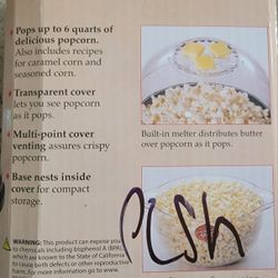 Presto Popcorn Popper 