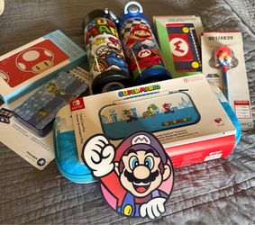 Lot of 8 MARIO Items | ALL NEW