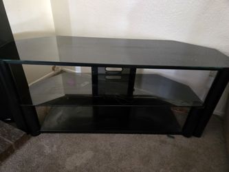Glass TV Stand