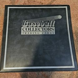 Baseball Card Album With Ultra Pro Sheets