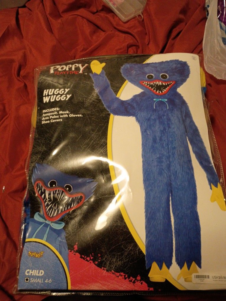 Huggy Wuggy Halloween Costume