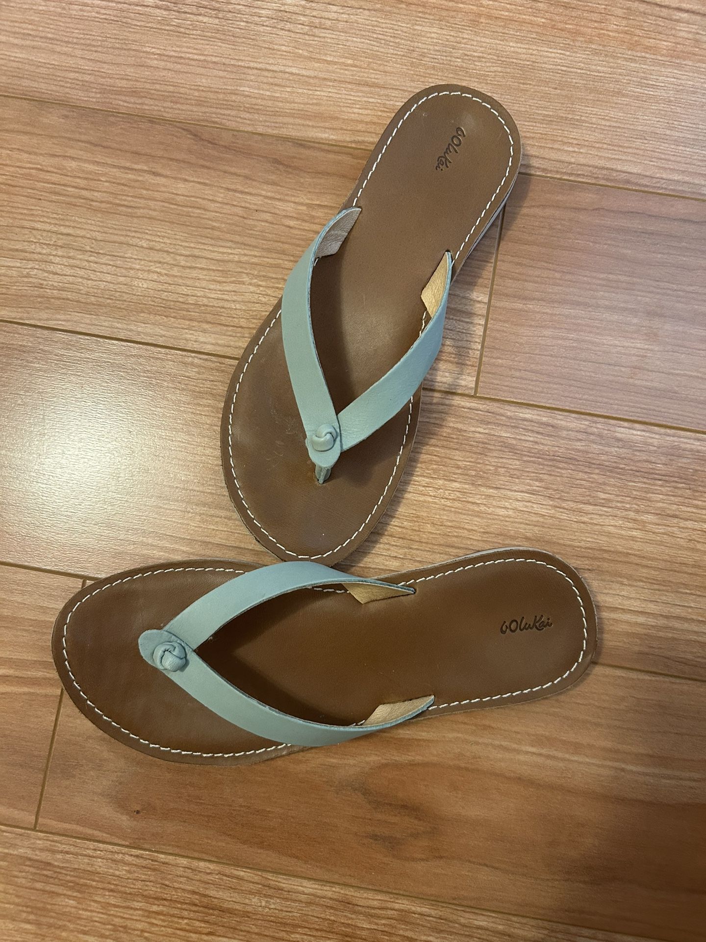 Olukai Nohie Leather Sandals