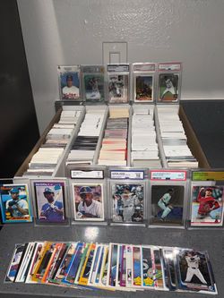 Baseball card collection -includes everything pictured