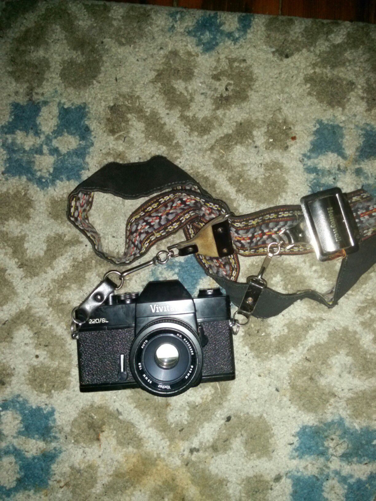 Vivitar 35mm Film Camera with 55mm lens