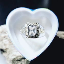 .925 Mexican Silver Ring Size 11"