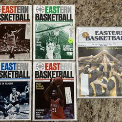 Eastern Basketball Magazine Lot (5) Syracuse, Georgetown, Boston College, St. John’s, West Virginia