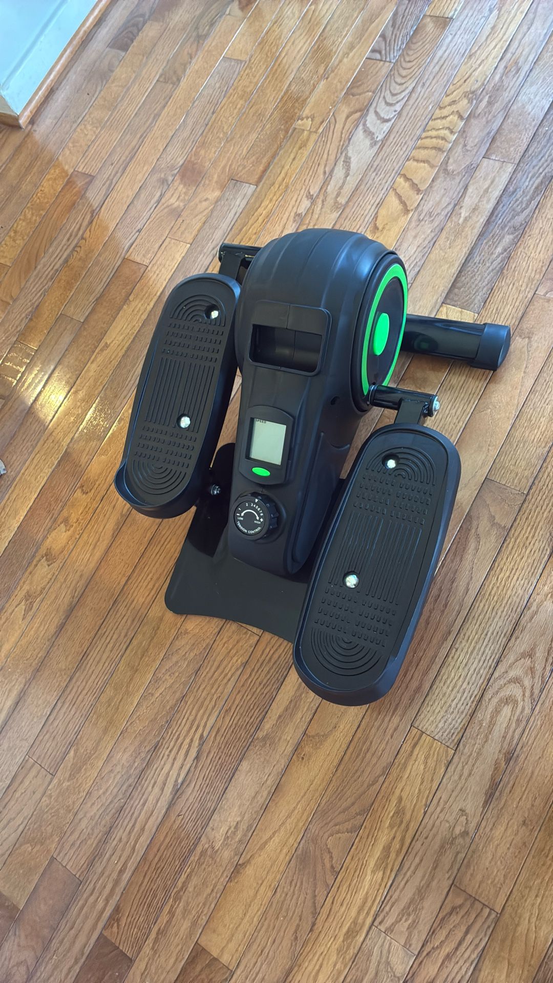 Under Desk Elliptical Machine, Pedal Exerciser Fully Assembled with 8 Resistance Levels