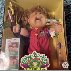 vintage Cabbage Patch Kids Snacktime Kid doll. 