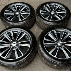 New 22” Inch Oem Chevy Silverado Tahoe Suburban Wheels Rims Bridgestone 275/50/22 Tires Hablo Español