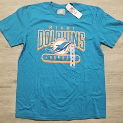 Miami Dolphins Official NFL Men's Lrge Tshirt 