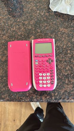 TI-84 Plus Silver Edition Graphing Calculator Pink