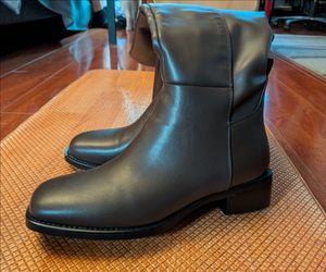 Viviany Soft Brown Calf/ Knee high Genuine Leather Boots
