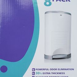 Dekor Classic Diaper Pail Liners Refill Bags 