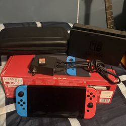 Nintendo Switch With Minecraft