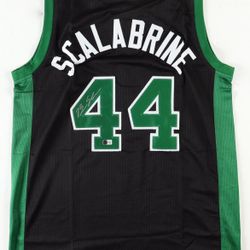 Brian Scalabrine Signed Basketball Jersey – Beckett COA – Boston Celtics
