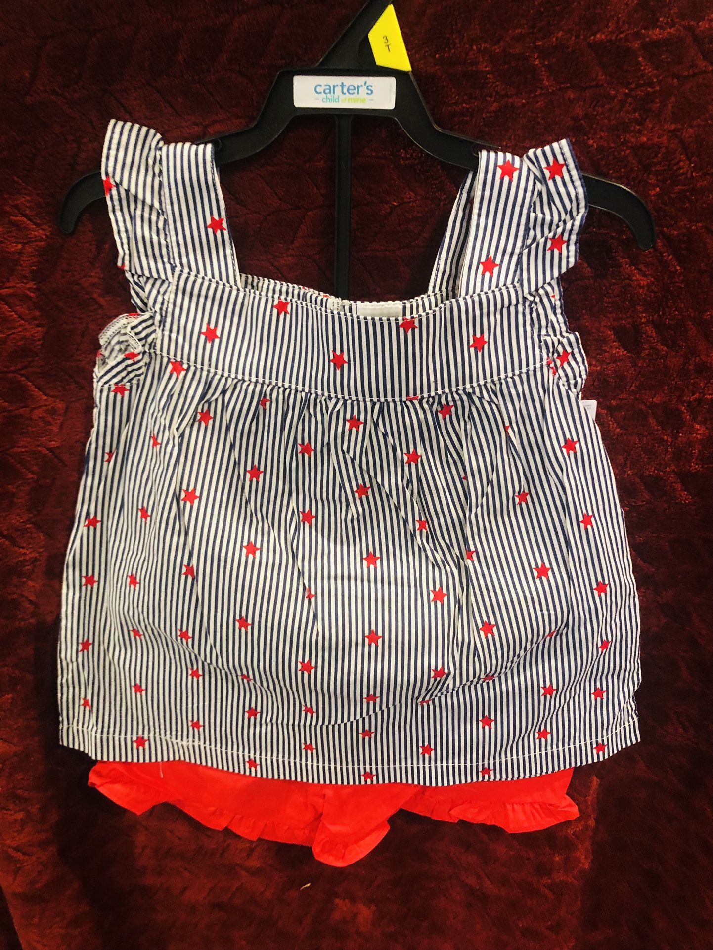 Little Girls Carter’s Set Size 2T,3T,4T,5T