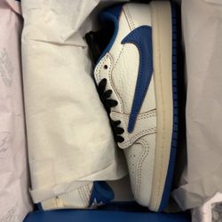 Travis Scott Fragment Jordan 1 Low Ps