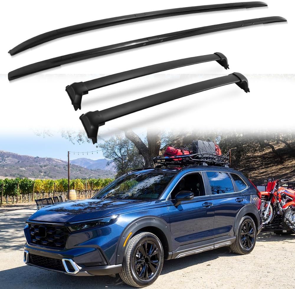 Roof Rack Side Rails Fit for Honda CRV CR-V 2023 2024,Heavy Duty Aluminum Cargo Carrier Luggage Roof Rails Accessories