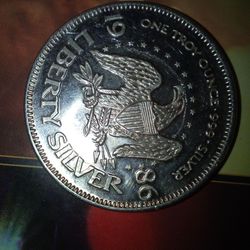 Sterling silver eagle coin