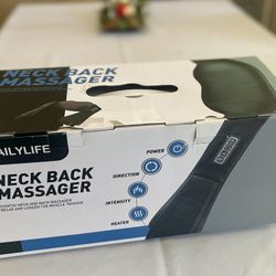  Electric Neck and back massager with heat