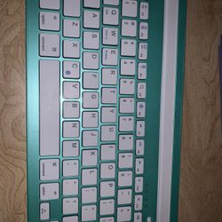 Bluetooth Keyboard And Holder For Devices