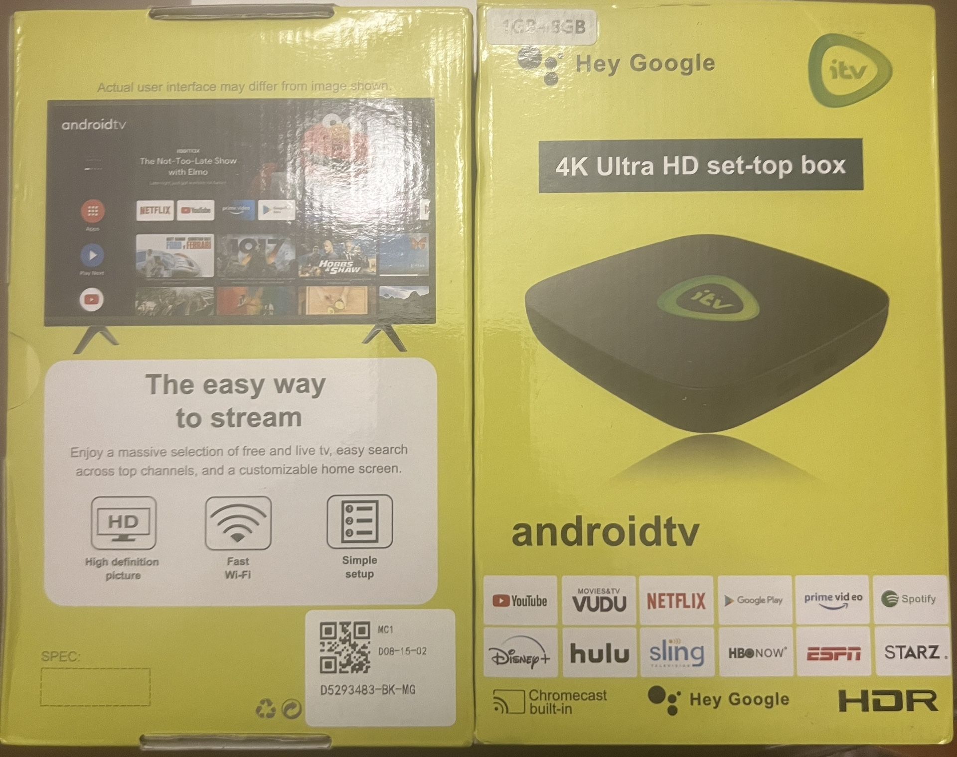 4k Ultra HD Set -top Box