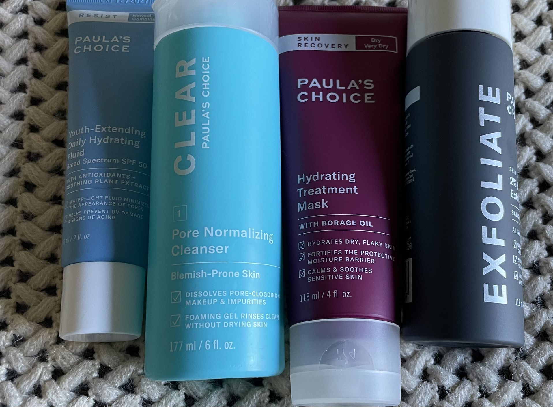New PAULA'S CHOICE Skincare Set of 4