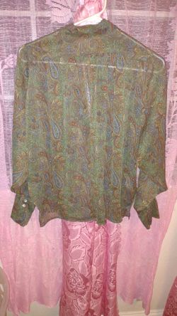 Blusa transparente