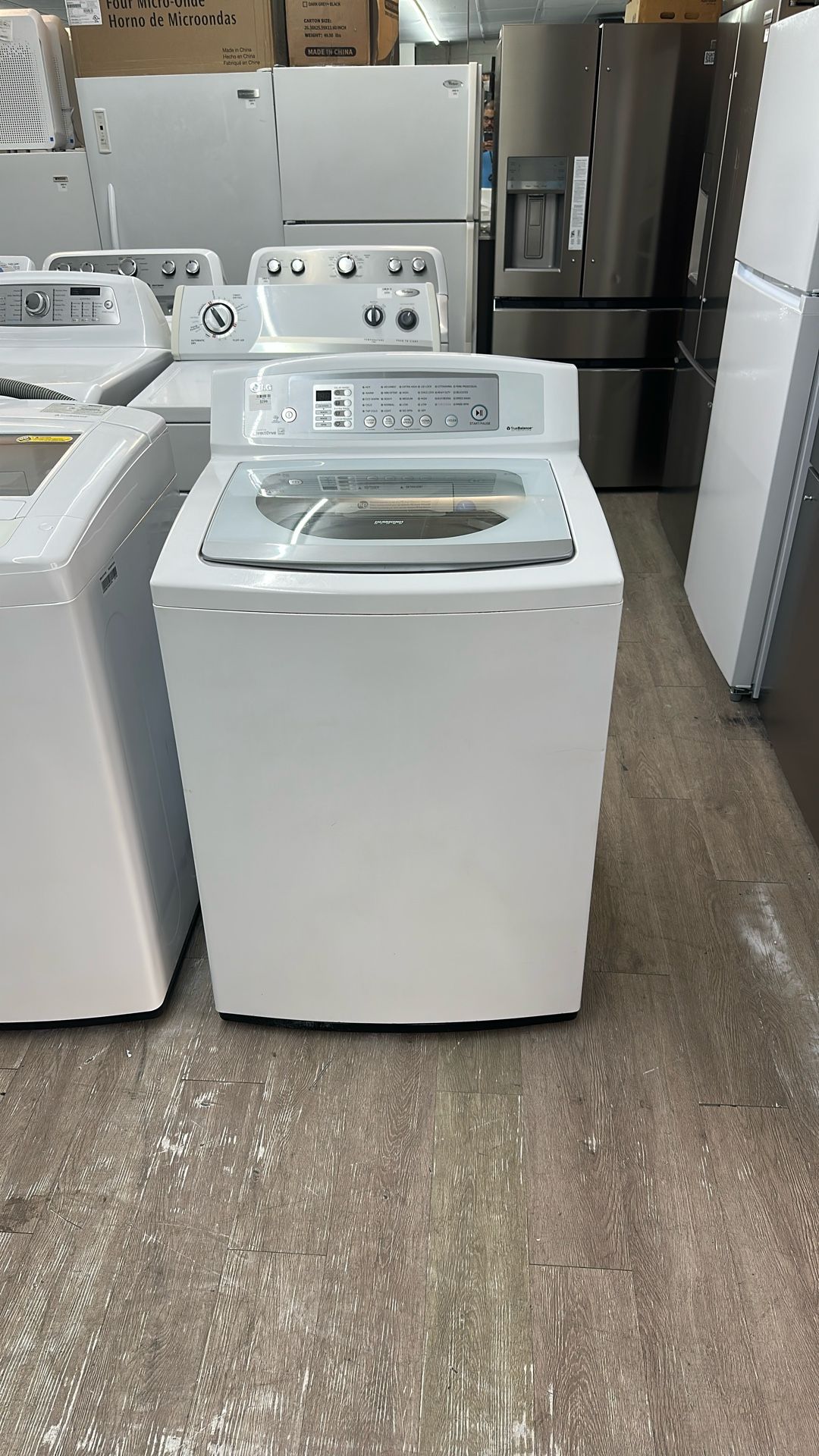 LG Top Load Washer With TrueBalance