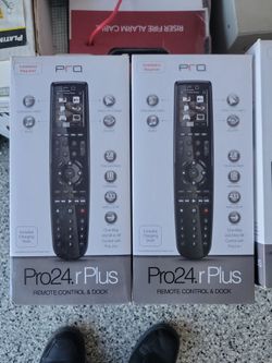 Pro24.r Plus Remote Control & Dock (x2) ProLink.r Plus control processor for 24.r remote