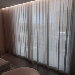 CURTAINS  motorized or manual