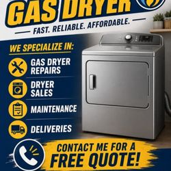 Kenmore- Whirlpool - GE- LG- Samsung All Dryers Especialys In Repairs 