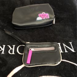 Mini make up purse and change purse wallet