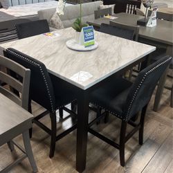 5-piece Counter Height Table Set 