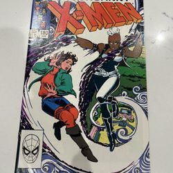 The Uncanny X-Men #180 (Marvel Comics April 1984) John Romita Jr. Rogue Storm, VF