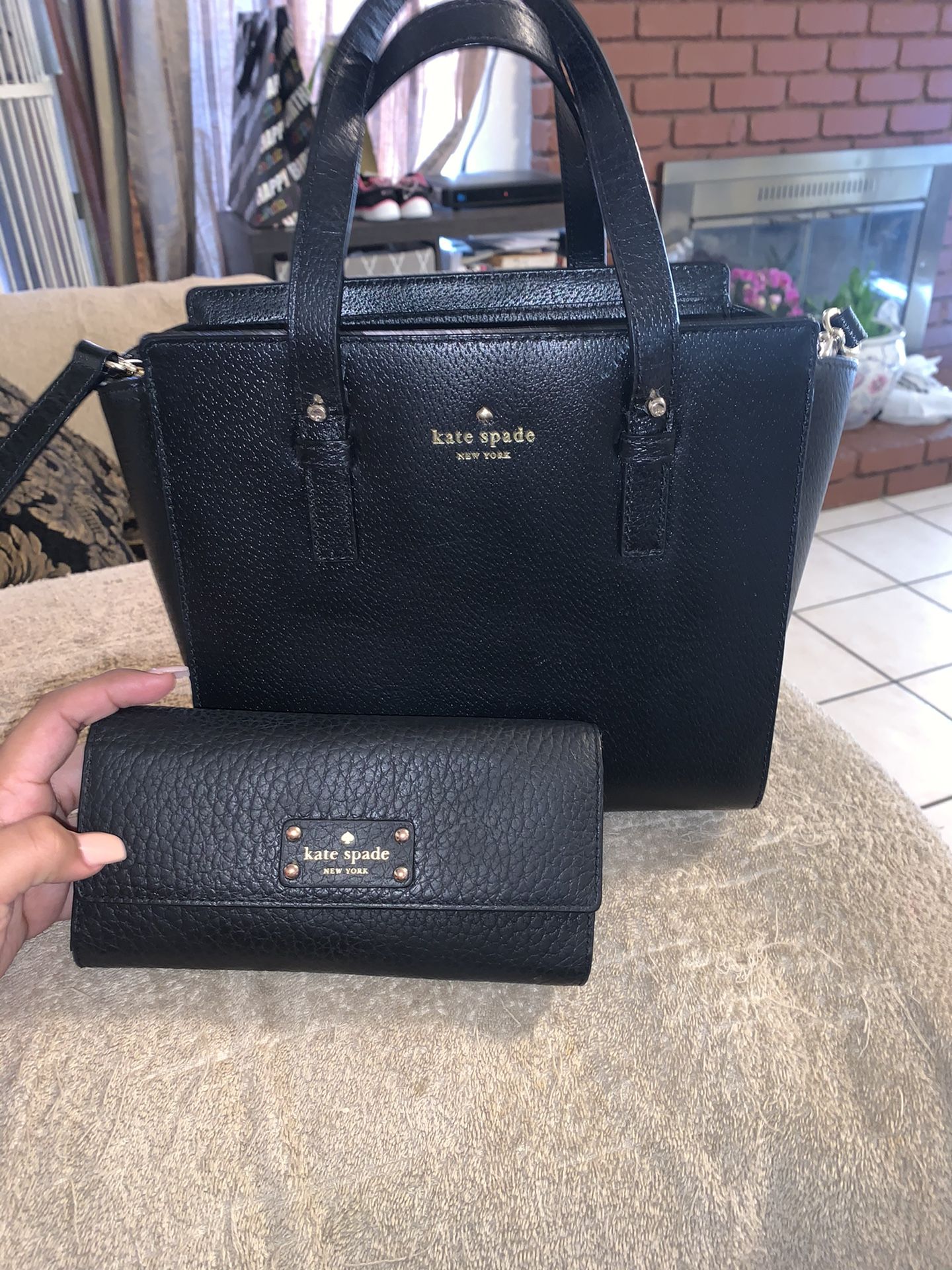 Kate spade crossbody and wallet