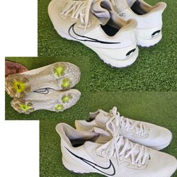 GOLF SHOES NIKE UNDER ARMOUR SIZE 12 IN EXCELLENT CONDITION 