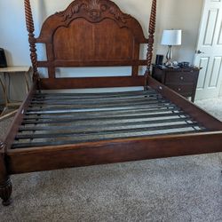 Traditional King Size Bed Frame