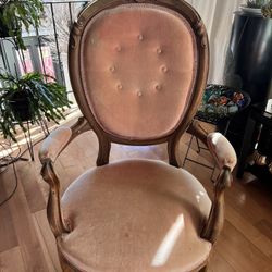 Pair French Style Antique Chairs