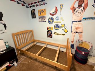 Twin bed frame (used)